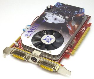 MSI RX1650XT-T2D256E 256 MB Grafikkarte PCIe x16