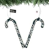 PHILADELPHIA EAGLES CANDY CANE CHRISTMAS ORNAMENTS (6)