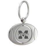 Mississippi State Bulldogs Football Spinner Keychain