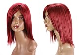 Cosplayland - Kingdom Heart II KAIRI Wine Red burgundy 45cm Straight Wig Wigs