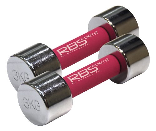 RBSports Chromhantel 2er Set, rosa, 2 x 3 kg, 34061 Preisvergleich