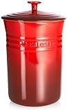 Le Creuset Stoneware Large Canister, Cherry