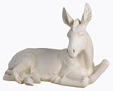 39" Josephs Studio Seated Donkey Outdoor Christmas Nativity Statue