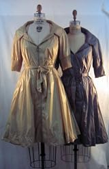 Short sleeved coat dress