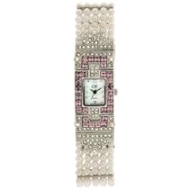 CW Collection Women's Deco Pearl Watch #WS0289-PR-PRL