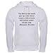 All Products : Ben Franklin Liberty Quote Hooded Sweatshirt