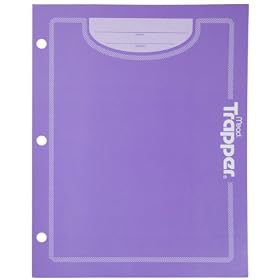 Trapper Folder, 2-pocket, Paper, Purple (72189)