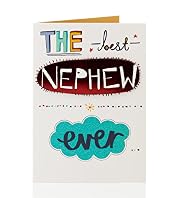 Funky Text Nephew Birthday Card