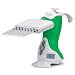 VistaLab 1160-0125 Ovation 8 Channel Electronic Multichannel Pipette, 2 - 125 microliters Volume, 0.5 microliters Graduation, Green