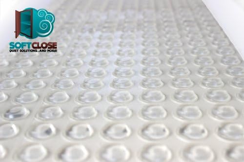 Pack of 200 SoftClose Door &amp; Drawer Bumpers 1/2" Diameter - Highest Quality - Made in USA - SCB02-200