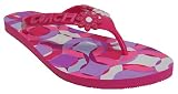 Coach Kerrie Jelly Thong Sandals Pink