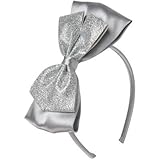 ジンボリー GYMBOREE/ ボウヘッドバンド シルバー グリッター 小物ジュエリー・ヘアーアクセサリー One Size【並行輸入】