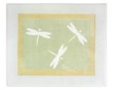 Green Dragonfly Dreams Accent Floor Rug by JoJo Designs