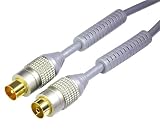 SLx Gold 1.5m Coax Plug to Socket Interconnect