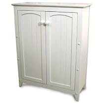 White Double Door Jelly Cabinet