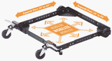 H T C Products PM1000 PortaMate Universal Mobile Base