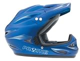 Pryme AL Full Face Helmet LG/XL / 58-62cm Blue / Silver by Pryme