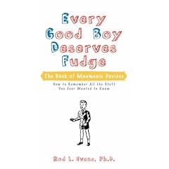Every Good Boy Deserves Fudge: The Book of Mnemonic Devices