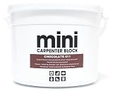 CARPENTER BLOCK mini SINGLE COLOR 64PIECES /CHOCOLATE 011