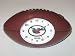 Search : GREEN BAY PACKERS Team Logo Mini Football Shaped ALARM CLOCK