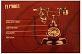 Hand Crafted Wood Phone