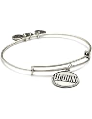 Alex and Ani "Collegiate" University of Connecticut Logo Expandable Wire Bangle Bracelet