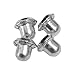 Inverness Replacement Stainless Steel Clutches 4 pc by Inverness
