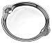 Wilton Armetale Scallop Handle Small Round Tray