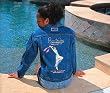 Ladies Blue Denim Jacket