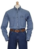 RIGGS WORKWEAR by Wrangler Men's Denim Work Shirt