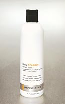 MenScience Daily Shampoo 12oz. All Hair Types. Gentle Cleansing and Conditioning. Clear Formula with No Residues.