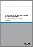 Produkt-Bild: Die Geschichte von Bouvines - Die Herstellung verschiedener Erz&auml;hlungen: Die Schlacht von Bouvines am 27. Juli 1214