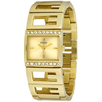 Indovina - W10592L1 - Ladies Watch - analogico al quarzo - Gold Dial - Bracciale Acciaio Oro Guess - W10592L1 - Montre Femme - Quartz Analogique - Cadran Doré - Bracelet Acier Doré