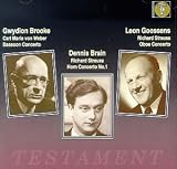 cover of Strauss: Oboe Concerto; Horn Concerto No. 1