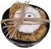 Uhma Nagri Amazon Gift Set: Amazon Organic Babassu Soap, Sea Sponge & Handpainted Bowl