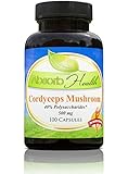 Cordyceps Sinensis Mushroom Extract | 100 Capsules | 40% Polysaccharides | Immune Booster Medicinal Mushroom | Among Highest Potency Available