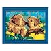 Kissing Puppies Paint by Number