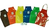 COLOUR & ALPHABET COLLECTING APRONS (Set of 6) - with large collecting pocket & insertable alphabet cards