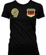 Deutschland Country Crest International Soccer Juniors T-shirt, Germany Soccer Juniors T-shirt