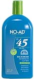 NO-AD Maximum Sunblock Lotion, SPF 45, 16 Ounces