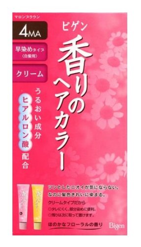 ビゲン 香りのヘアカラークリーム 4MA(マロンブラウン)