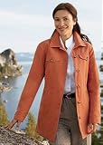 Microfiber Three-Quarter-Length Coat