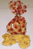 Scott's Cakes Macadamia Nut Brittle 1/2 Pound Pumpkin Bag