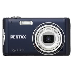 12MP Optio P70 Camera Blue by Pentax