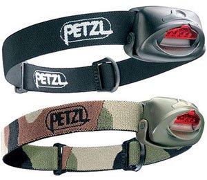 Childrens Toyshop  Sporting Goods : Petzl TacTikka Plus Headlamp (Black, Camo or NVG)