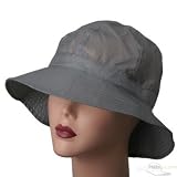 Poplin Rain Hats (01)-Grey
