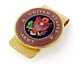 Hand enamelled military coin (Army) money clip