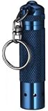 Coast LED Lenser LL7836 V Squared Blue Mini Tac Torch Key Chain Blue LED Flashlight in gift box
