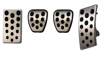 Ford Racing M2301B Brk/Clutch Pedl Cov Mstng