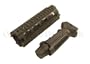AR15/M4 6.5 inch Tactical Quad Rail RIS Hand Guard free ERGONOMIC GRIP